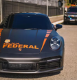 Porsche da PF de SC  Foto: Divulgação