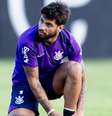  Foto: Jhony Inácio e Rebeca Reis/Ag. Paulistão - Legenda: Yuri Alberto deixou o duelo contra o Bahia com dores no ombro e tornozelo / Jogada10