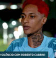 Oruam durante entrevista com Roberto Cabrini  Foto: Record TV / Reprodução