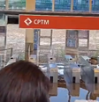 Estação da CPTM fica alagada após fortes chuvas em SP  Foto: Redes sociais / Reprodução