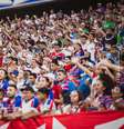 Torcida do Fortaleza.   Foto: Mateus Lotif/FEC / Esporte News Mundo