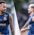 Fotos: Raul Baretta/ Santos FC - Legenda: Soteldo e Neymar seguem em recuperação  Foto: Jogada10