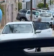 Carro de secretário de Segurança de Parnamirim (RN) ficou com marca de bala na janela após reação a assalto em Natal  Foto: Reprodução/Inter TV