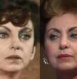 Lourdes, a 1ª vilã de Beatriz Segall na Globo, e sua personagem mais famosa, Odete Roitman  Foto: Reprodução
