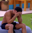 Vinicius tem crise de choro no BBB25  Foto: Reprodução Globoplay