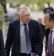 Técnico do Real Madrid, Carlo Ancelotti, chega a tribunal para julgamento de evasão fiscal   Foto: Ana Beltran / Reuters