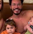 Viih Tube e Eliezer com os filhos, Lua e Ravi  Foto: Reprodução/Instagram / Márcia Piovesan