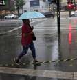 São Paulo entra em estado de atenção para alagamentos nesta sexta-feira, 4. Na foto, dia de registro de chuva na capital.  Foto: Tiago Queiroz/Estadão - 31/03/2025 / Estadão