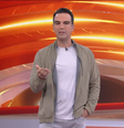 Tadeu Schmidt apresenta o BBB 25  Foto: Reprodução/Globo