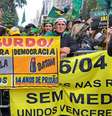 Manifestantes na Avenida Paulista a favor da anistia dos condenados pelo 8/1  Foto: Caio Possati / Estadão / Estadão