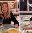 Roberto Justus janta com ex e atual esposa  Foto: Reprodução/Instagram / Contigo