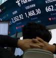 Bolsas asiáticas despencaram nesta segunda-feira (07/04)  Foto: Reuters / BBC News Brasil
