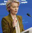 A presidente da Comissão Europeia, Ursula von der Leyen.  Foto: © Geert Vanden Wijngaert / AP / Deutsche Welle