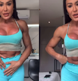 Gracyanne Barbosa diz que está com região íntima inchada  Foto: Reprodução/Instagram