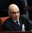 Alexandre de Moraes é o relator do processo por tentativa de golpe que tramita contra Bolsonaro no STF. Para Fernando Limongi, apesar do suposto envolvimento do ex-presidente no caso, haveria um desequilíbrio entre os poderes da República  Foto: Antonio Augusto/STF / BBC News Brasil