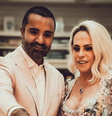 Fábio Arruda e Ana Maria Braga em casamento  Foto: Reprodução/Instagram