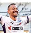 Rafael Elias comemora gol pelo Kyoto Sanga  Foto: Instagram/Kyoto Sanga