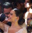 Ex-Malhação faz casamento luxuoso com vestido exclusivo  Foto: Queiroz / Contigo