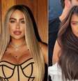 O antes e depois de Rafaella Santos  Foto: Contigo