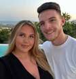 Declan Rice e sua esposa Lauren Fryer   Foto: Reprodução/Facebook
