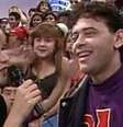 Xuxa recebe DJ Marlboro no programa Xuxa Park, em 1994. Segundo o DJ, apresentadora foi decisiva na afirmação do funk.  Foto: Divulgação