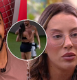 BBB 25: Eliminado, Maike comenta foto de Renata após polêmica de agressão: 'Sinto muito'  Foto: Reprodução/ Instagram e TV Globo / Contigo
