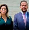 Leandra Guedes, ex-mulher de André Janones, o acusa de divulgar foto íntima e consegue medida protetiva  Foto: Reprodução