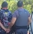 Casal esconde filho no porta-malas, é descoberto pela PM e termina preso em SP  Foto: Reprodução/TV Globo
