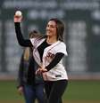 Karenna Groff se destacou como jogadora de futebol americano pela sua universidade, a MIT  Foto: Paul Rutherford/GettyImages