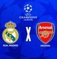  Foto: Jogada10 - Legenda: Real Madrid e Arsenal decidem uma vaga na semifinal da Champions / Jogada10