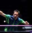 Hugo Calderano avança nas oitavas de finais.   Foto: Divulgação/ ITTF World / Esporte News Mundo