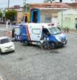 Suspeito furtou celular de dentro da ambulância no Ceará  Foto: Divulgação/GCM Aracati