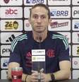  Foto: Reprodução - Legenda: Filipe Luís elogia postura do Flamengo em goleada sobre o Juventude / Jogada10