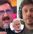 Ratinho e Danilo Gentili não pouparam críticas ao colega de SBT Otávio Mesquita  Foto: Reproduções