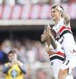 São Paulo conquista sua primeira vitória nesta edição do Campeonato Brasileiro –  Foto: Raul Baretta/ Santos FC / Jogada10