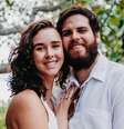 Renata Gasparim e Thiago Trindade Lula da Silva se casaram em hotel no interior paulista  Foto: Reprodução/Instagram