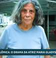 Maria Gladys na matéria exibida na Record: "O dinheiro não é muito e acaba"  Foto: Reprodução/TV