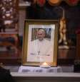 Fiéis compareceram à Basília de São José das Flores, onde Francisco costumava ministrar missas  Foto: Anadolu/GettyImages
