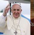 Papa Francisco e sua amiga Amalia Damonte, por quem ele se apaixonou ainda na infância  Foto: Wikipédia/Reprodução YouTube BBC