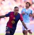 Raphinha comemora gol pelo Barcelona  Foto: Getty Images/Quality Sport Images