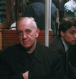 24 de maio de 2008. Papa Francisco anda de metrô em Buenos Aires, na Argentina  Foto: Pablo Leguizamon