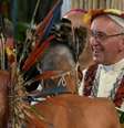 Papa Francisco foi o primeiro da história da Igreja Católica a visitar a Amazônia, onde reuniu-se com lideranças indígenas em Puerto Maldonato, no Peru.  Foto: AFP / RFI