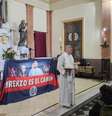 Missa em homenagem ao papa Francisco foi celebrada na mesma capela em que o clube foi fundado em 1908  Foto: © Márcio Resende/RFI / RFI