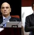 Alexandre de Moraes é o relator da ação penal que levou à prisão de Collor.  Foto: Antonio Augusto/STF e Wilton Junior/Estadão / Estadão