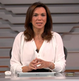 Ana Paula Araújo no 'Bom Dia Brasil'  Foto: Reprodução | Globoplay