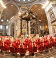 Cardeais reunidos para o conclave de 2013  Foto: Getty Images