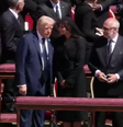 Primeira-dama salva Donald Trump de gafe no velório do papa, aponta leitura labial  Foto: Reprodução
