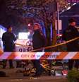 Polícia em Vancouver, Canadá, no local onde um carro atropelou uma multidão, em 26 de abril de 2025.  Foto: AP - Rich Lam / RFI