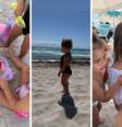 Bruna Biancardi curte dia de praia com Mavie, herdeira de Neymar Jr  Foto: Reprodução | Instagram