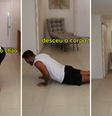 Exercício pro corpo todo: veja o jeito certo de fazer burpee  Foto: Reprodução/Instagram